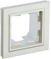 BRITE Рамка 1-местная IP44Р У-1-БрКр-44 бежевый  IEK