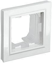 BRITE Рамка 1-местная IP44 РУ-1-БрБ-44 белый  IEK