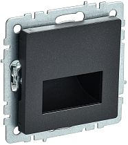 Подсветка BRITE  светодиодная встраиваемая ПЛ20-БрЧ черный  IEK