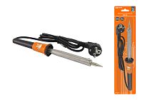 Паяльник ПЭК-84, 84 Вт, 230В, керам. ТЭН, долговечное жало с заземл., прорезин. ручка, "Алмаз"  TDM