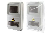 Щиты учетно-распределительные ЩУРН-П-1ф-8 (383х234х119) пластик IP54  TDM