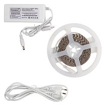 Лента светодиодная GLS-2835-120-9.6-12-IP20-PRO-3-5-KIT готовый комплект 5м с адаптером Лента светодиодная GLS-2835-120-9.6-12-IP20-PRO-3-5-KIT готовый комплект 5м с адаптером