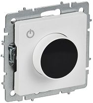 BRITE Термостат электронный с индикацией ТС10-1-БрАБ арктический белый IEK