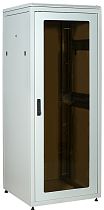 ITK LINEA N 47U 800х800мм стекляная передняя дверь задняя металлическая серая IEK