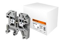 Зажим наборный ЗНИ-2,5мм2 (JXB25А) серый  TDM