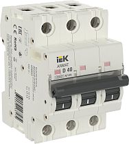 ARMAT Автоматический выключатель трехполюсный M10N 3P D 40А IEK ARMAT Автоматический выключатель трехполюсный M10N 3P D 40А IEK