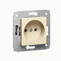 Розетка Legrand Cariva DIY 773716 слоновая кость без заземления Legrand Розетка Legrand Cariva DIY 773716 слоновая кость без заземления Legrand