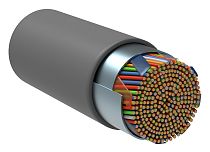 ITK Витая пара F/UTP кат.5E 25х2х24AWG LSZH серый (500м) IEK