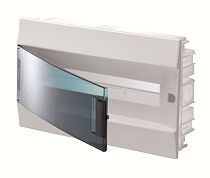 Бокс в нишу Mistral41 18М зеленыйдверь (с клемм) ABB