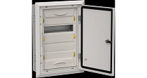 Корпус металлический TITAN 5 ЩРв-24 (1х24) 505х365х130мм IP31 серый (одна дверь)  IEK