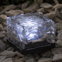 Садовый светильник ЭРА ERASF024-20 ЭРА Камень, на солнечной батарее