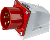 Вилка Navigator NCA-SR515-16-380 стационарная 16А 3P+N+PE IP44 Вилка Navigator NCA-SR515-16-380 стационарная 16А 3P+N+PE IP44
