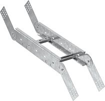 Поворот вертикальный шарнирный лестничный LESTA 100х500мм HDZ  IEK Поворот вертикальный шарнирный лестничный LESTA 100х500мм HDZ  IEK