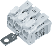 Клемма монтажная Navigator NTC-CMK-923PLG-3-50 (уп.50шт)