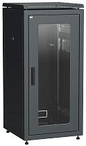 ITK Шкаф сетевой 19" LINEA N 18U 600х800 мм стеклянная передняя дверь черный IEK ITK Шкаф сетевой 19" LINEA N 18U 600х800 мм стеклянная передняя дверь черный IEK