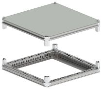 FORMAT Крыша и основание (под фланец) 600х600мм IEK FORMAT Крыша и основание (под фланец) 600х600мм IEK