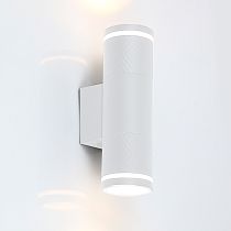 Фасадный светильник GWL-2MR16-GU10-R-IP65 Белый Шпиль