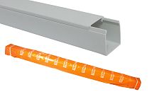 Кабель-канал 40х40 белый  (30 м) TDM