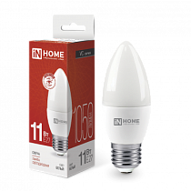 Лампа светодиодная LED-СВЕЧА-VC 11Вт 230В Е27 4000К 1050Лм IN HOME
