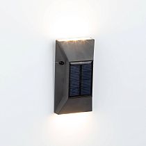 Светильник уличный ЭРА ERAFS012-07 на солнечной батарее настенный ЭРА 6 LED 13*7*3 см