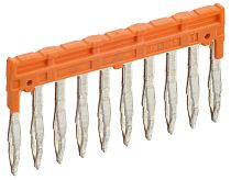 Перемычка гребенчатая для колодки клеммной CP 1,5мм2 10PIN  IEK Перемычка гребенчатая для колодки клеммной CP 1,5мм2 10PIN  IEK