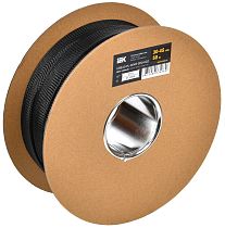 Оплетка кабельная 30-45мм полиэстер 50м черная  IEK