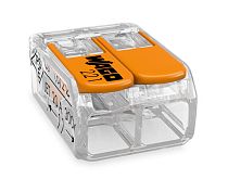 Клемма WAGO 221-412 (2Х4,0мм2 с рычажком) уп (100шт) Клемма WAGO 221-412 (2Х4,0мм2 с рычажком) уп (100шт)