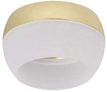 Светильник LIGHTING 4010 накладной потолочный под лампу GX53 золото IEK Светильник LIGHTING 4010 накладной потолочный под лампу GX53 золото IEK
