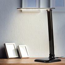 Настольный светильник, светодиодный ЭРА NLED-462-10W-BK, led, черный