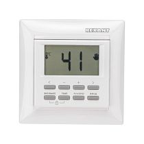 Терморегулятор программируемый REXANT RX-527H, белый, совместим с Legrand серии Valena