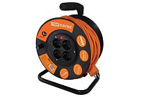 Удлинитель силовой УКз16-004  (4 места/40м ПВС 3х1,5) TDM