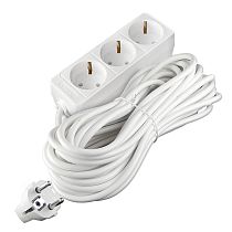 Удлинитель бытовой 3500 Вт 16А IP20 3 гнезда ПВС с заземлением 10м Союз
