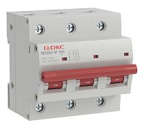 Выключатель автоматический модульный max типа MD125H 10кА 3п хар-ка C 100А YON MD125H-3PC100