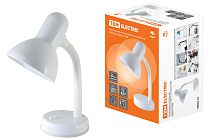 Светильник настольный на основании 60Вт, E27 белый  TDM