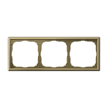 ArtGallery Золото Рамка 3-постовая Systeme Electric (Schneider Electric)