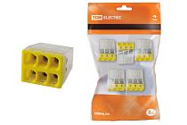 Клемма строительно-монтажная КБМ-2273-246 (2,5мм2) с пастой (5 шт/упак)  TDM