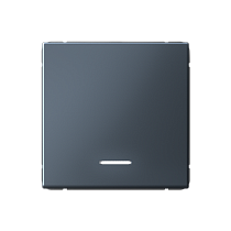 ArtGallery Грифель Выключатель одноклавишный, с подсветкой, сх.1а, 10АХ, механизм Systeme Electric (Schneider Electric)