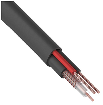 Кабель видеонабл. КВК 2п 2х0,75 внешн. (упак. 200м)