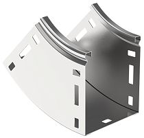 ESCA Поворот плавный 45град тип В10 100х100мм  IEK