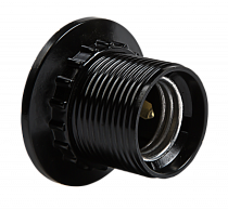 Патрон Е27 Н12РП-01 Е27 карболитовый с прижимным кольцом IN HOME