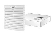 Вентиляционная решетка с фильтром для вентилятора ВФУ SQ0832-0113 (255 мм)  TDM