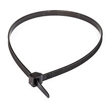 Стяжки нейлоновые 4,8*400 (ч) (100 шт/уп) Э-Пласт