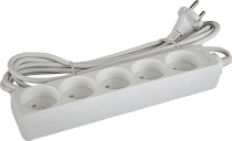 Удлинитель бытовой Navigator NPE-S-05-500-X-2x0.75 без заземления 5 гнезд 5м