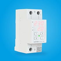 Реле напряжения с контролем тока Welrok VI-32 red Реле напряжения с контролем тока Welrok VI-32 red