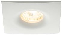Светильник встраиваемый алюминиевый ЭРА KL104 WH MR16 GU5.3 белый