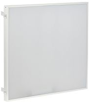 LIGHTING PRO Светильник светодиодный ДВО 2001 40Вт 6500К IP40 588х588мм Грильято опал IEK LIGHTING PRO Светильник светодиодный ДВО 2001 40Вт 6500К IP40 588х588мм Грильято опал IEK