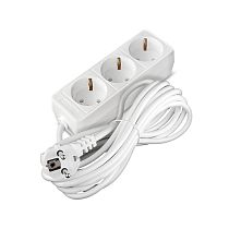 Удлинитель бытовой 3500 Вт 16А IP20 3 гнезда ПВС с заземлением 5м Союз