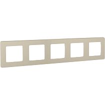 INSPIRIA Рамка 5-местная слоновая кость