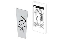 Стекло матовое "Параграф" (комплект 6 шт.) для светильников 6060 шестигранник (металл)  TDM