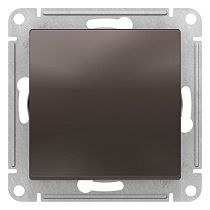 AtlasDesign Мокко 1-клавишный Выключатель 2-полюсный, 10А, механизм Systeme Electric (Schneider Electric)